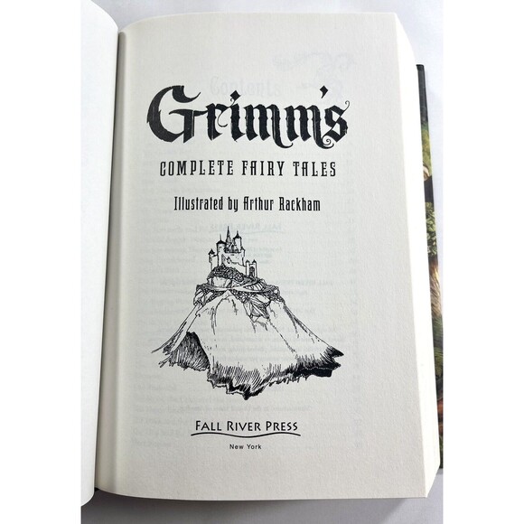 Grimm's Complete Fairy Tales by Brothers Grimm 2012 Hardcover - Picture 7 of 8